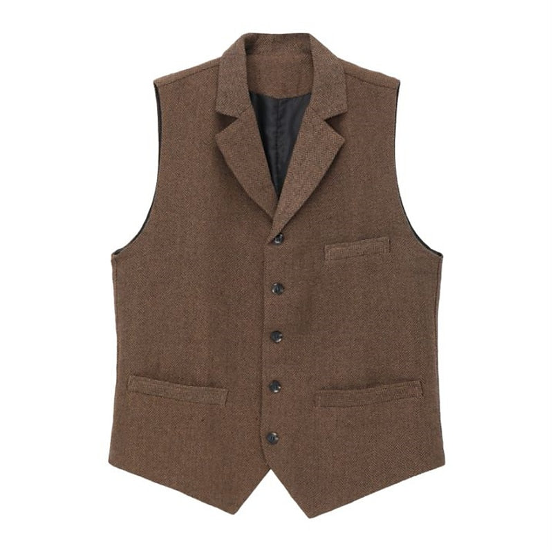 Gerard | Herringbone Skræddersyet Vest
