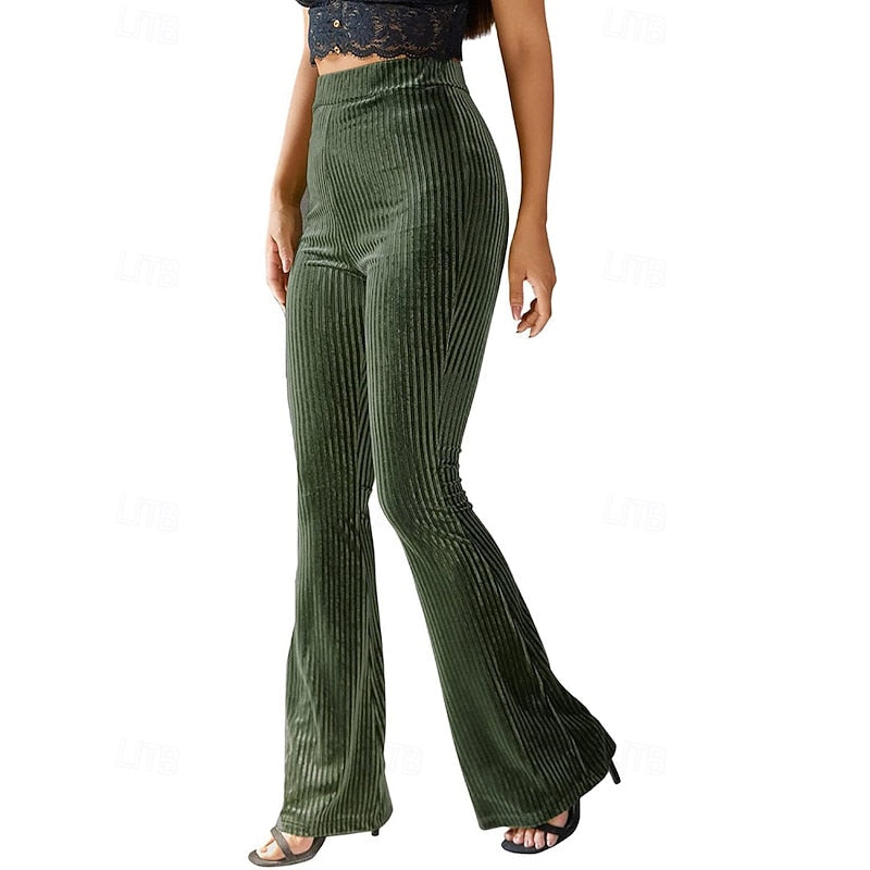 Sadie | Højtaljede Flared Bukser
