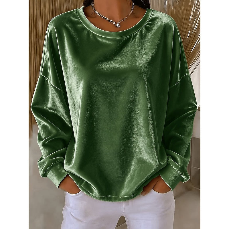 Rosanna | Afslappet Crew-Neck Top
