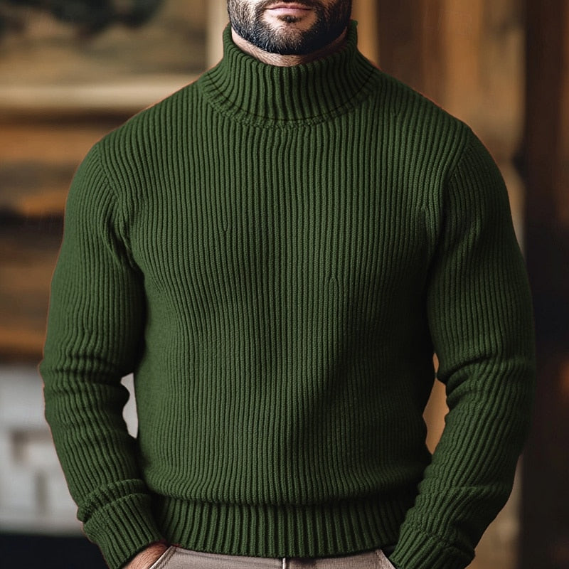 Jonathan | Ribbet Turtleneck Sweater