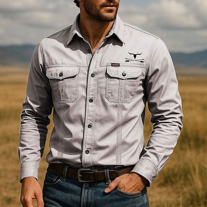 Wade | Robust Western Arbejds skjorte